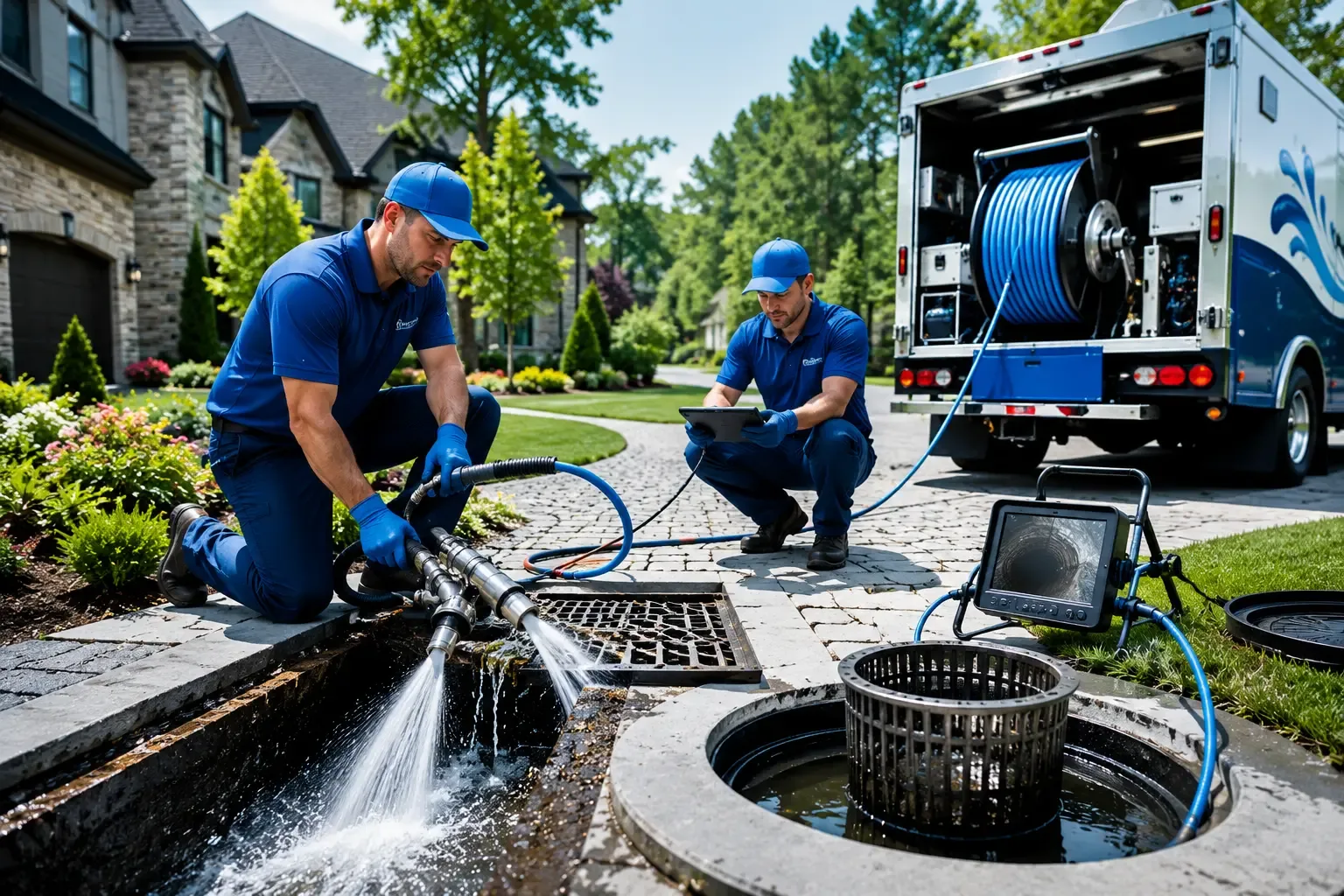 Local outdoor drain cleaning professionals in Centereach, NY